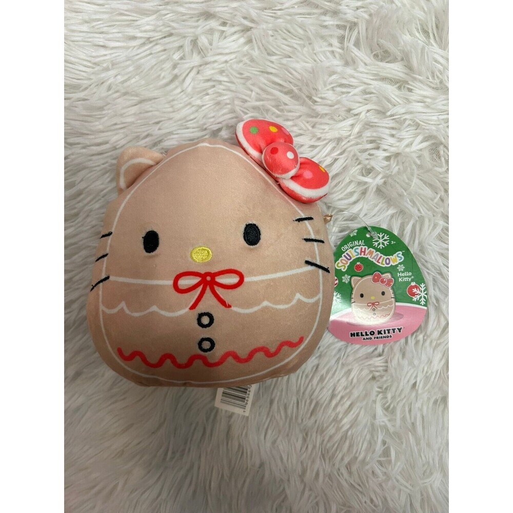 New Squishmallows Hello Kitty Christmas Plush Toy